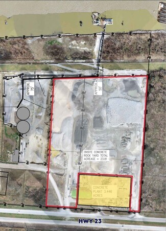 Plus de détails pour 17777 LA-23, Port Sulphur, LA - Terrain à louer