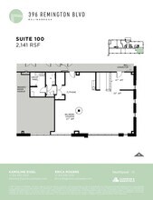396 Remington Blvd, Bolingbrook, IL à louer Plan d’étage– Image 1 sur 1