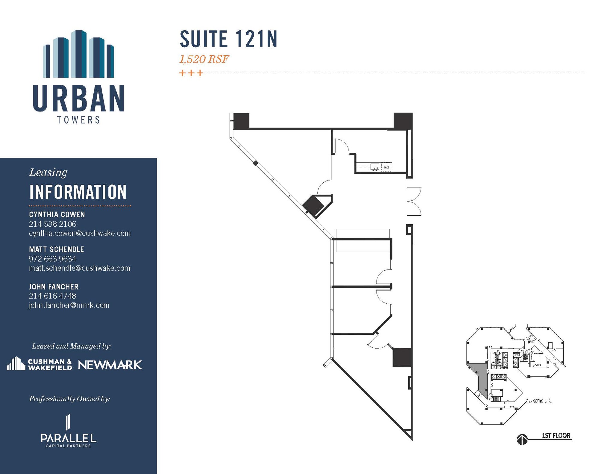 222 W Las Colinas Blvd, Irving, TX à louer Plan d’étage– Image 1 sur 1