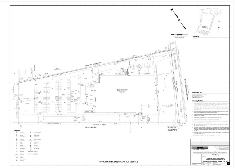 536 Broadhollow Rd, Melville, NY à louer - Plan de site – Image 2 sur 7