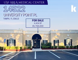 Plus de détails pour 14522 University Point Pl, Tampa, FL - Bureau à vendre