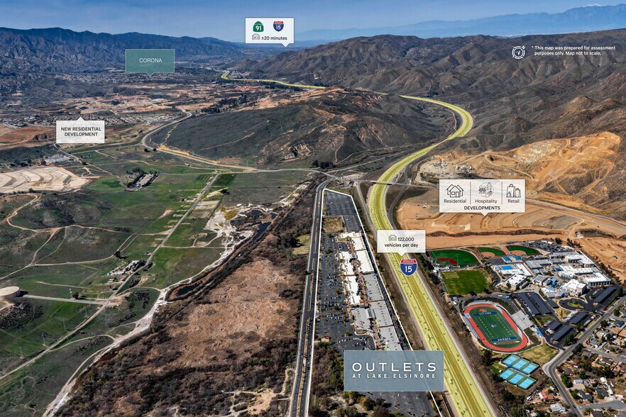 Outlets at Lake Elsinore portefeuille de 7 biens à vendre sur LoopNet.fr - Photo de l’immeuble – Image 3 sur 5
