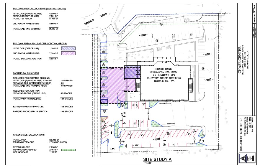 3500 Highway 190, Mandeville, LA à louer Plan de site– Image 1 sur 2