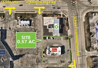 Plus de détails pour 8633-8799 N Port Washington Rd, Fox Point, WI - Local commercial à louer