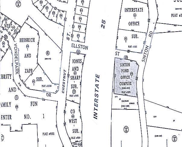 3630 Sinton Rd, Colorado Springs, CO à vendre - Plan cadastral – Image 3 sur 39