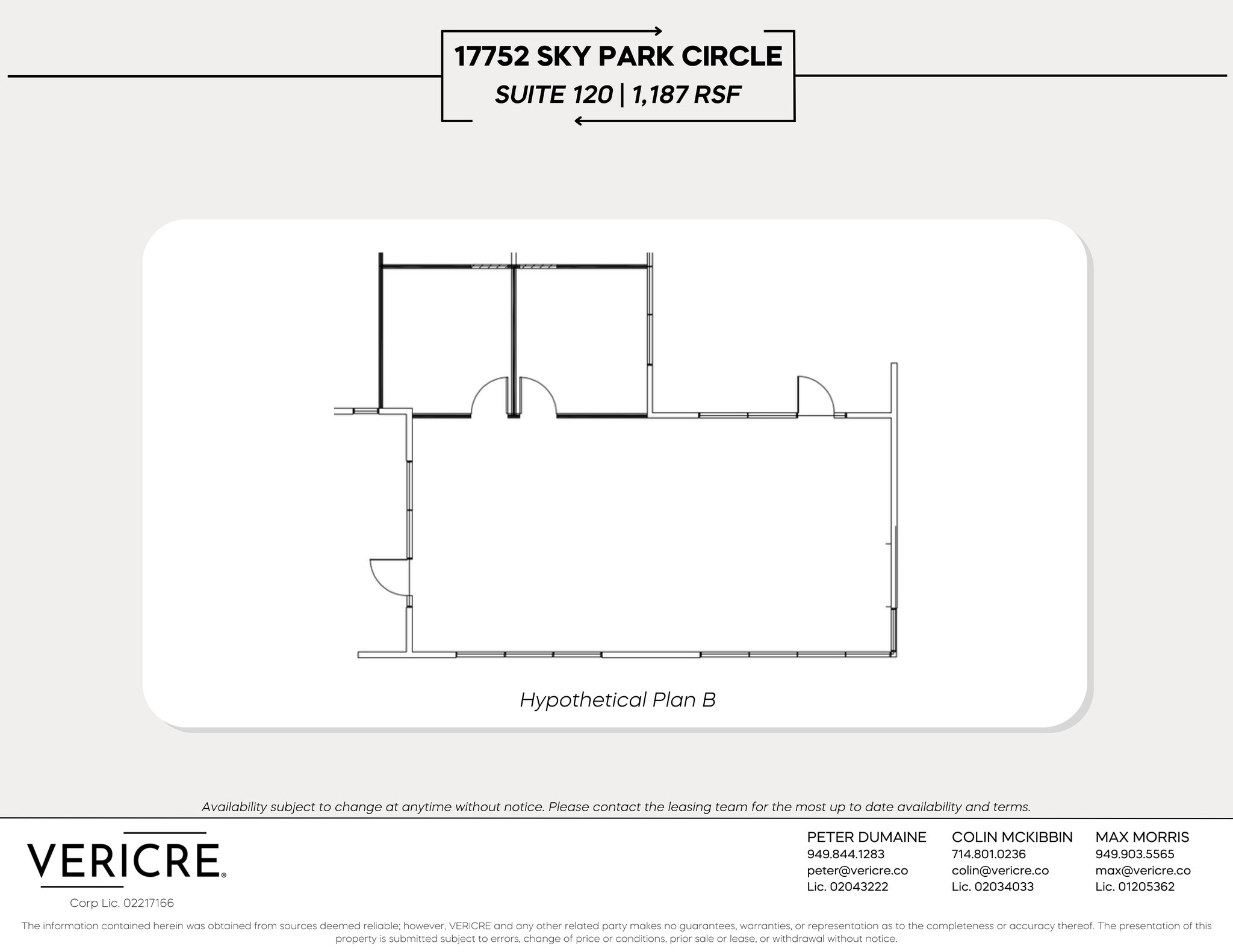 17752 Sky Park Cir, Irvine, CA à louer Plan de site– Image 1 sur 2