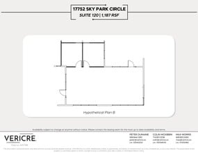 17752 Sky Park Cir, Irvine, CA à louer Plan de site– Image 1 sur 2