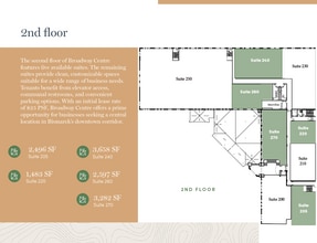 100 W Broadway Ave, Bismarck, ND à louer Plan d’étage– Image 1 sur 1
