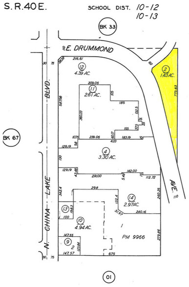 Drummond Ave, Ridgecrest, CA à vendre - Aérien – Image 1 sur 17
