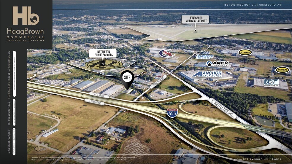 4604 Distribution Dr, Jonesboro, AR à vendre - Photo de l’immeuble – Image 3 sur 8