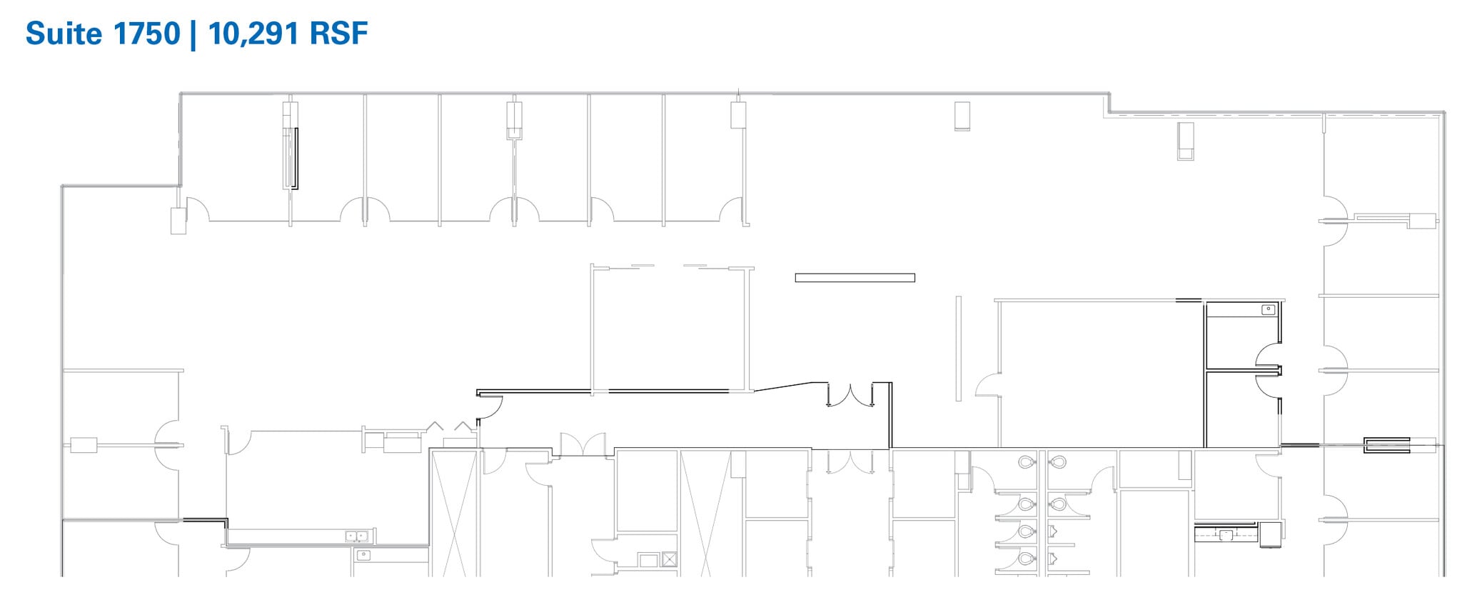 1401 Lawrence St, Denver, CO à louer Plan d’étage– Image 1 sur 1