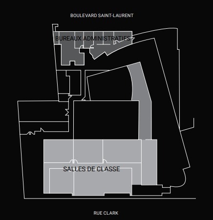 3536 Boul Saint-Laurent, Montréal, QC à louer Plan d’étage– Image 1 sur 1