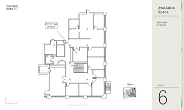 730 N Franklin St, Chicago, IL à louer Plan d’étage– Image 1 sur 1