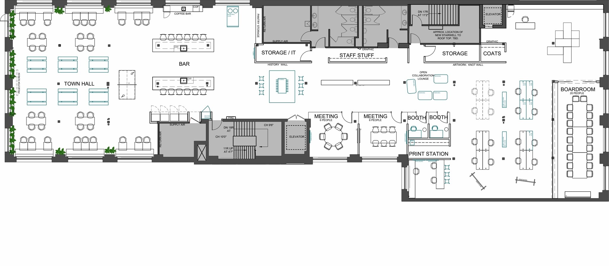 310 Spadina Ave, Toronto, ON à louer Plan d’étage– Image 1 sur 7
