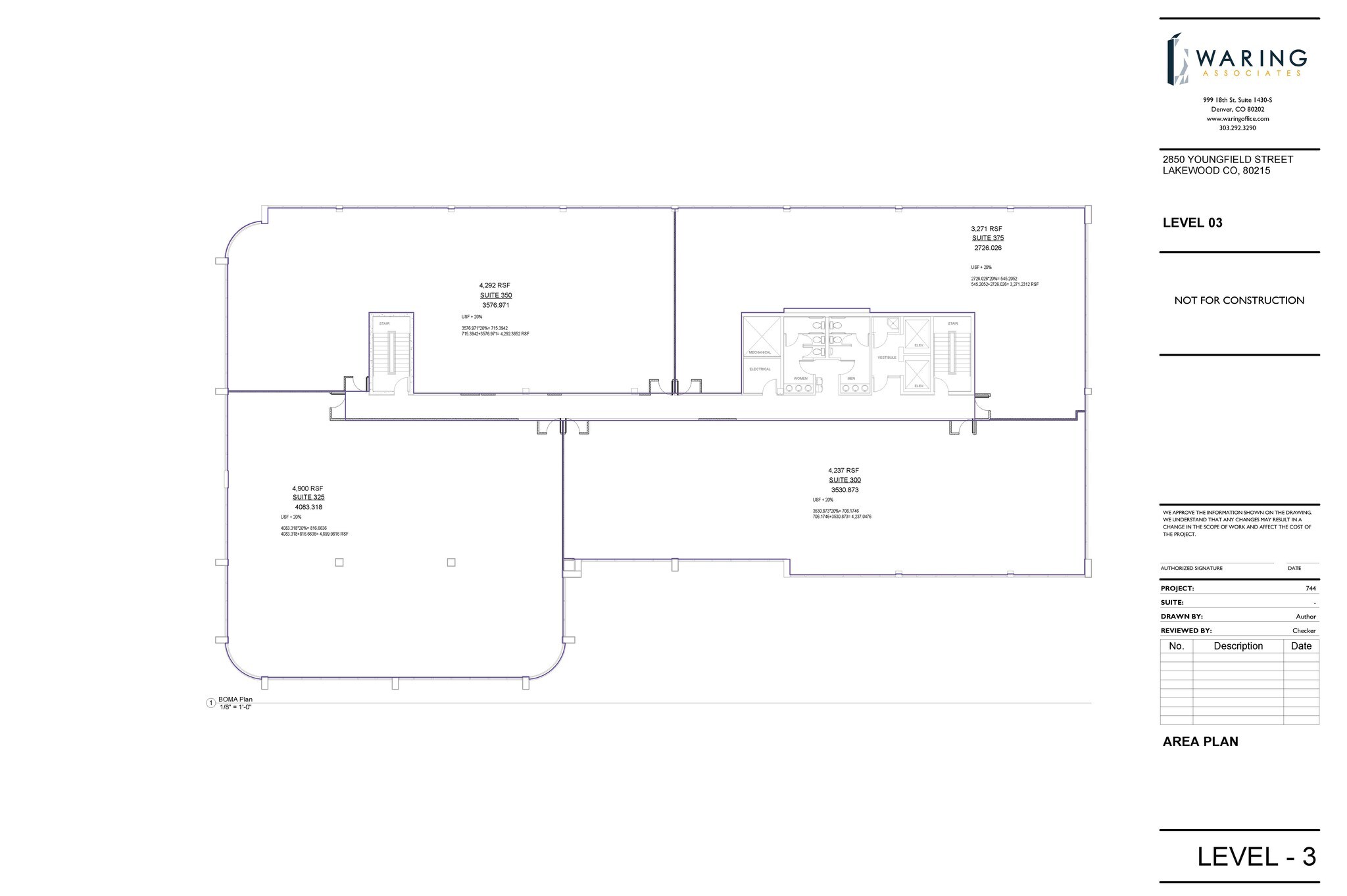 2850 Youngfield St, Lakewood, CO à louer Plan d’étage– Image 1 sur 1