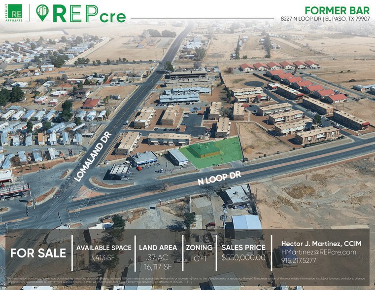 8227 N Loop Dr, El Paso, TX à vendre - Photo de l’immeuble – Image 1 sur 6