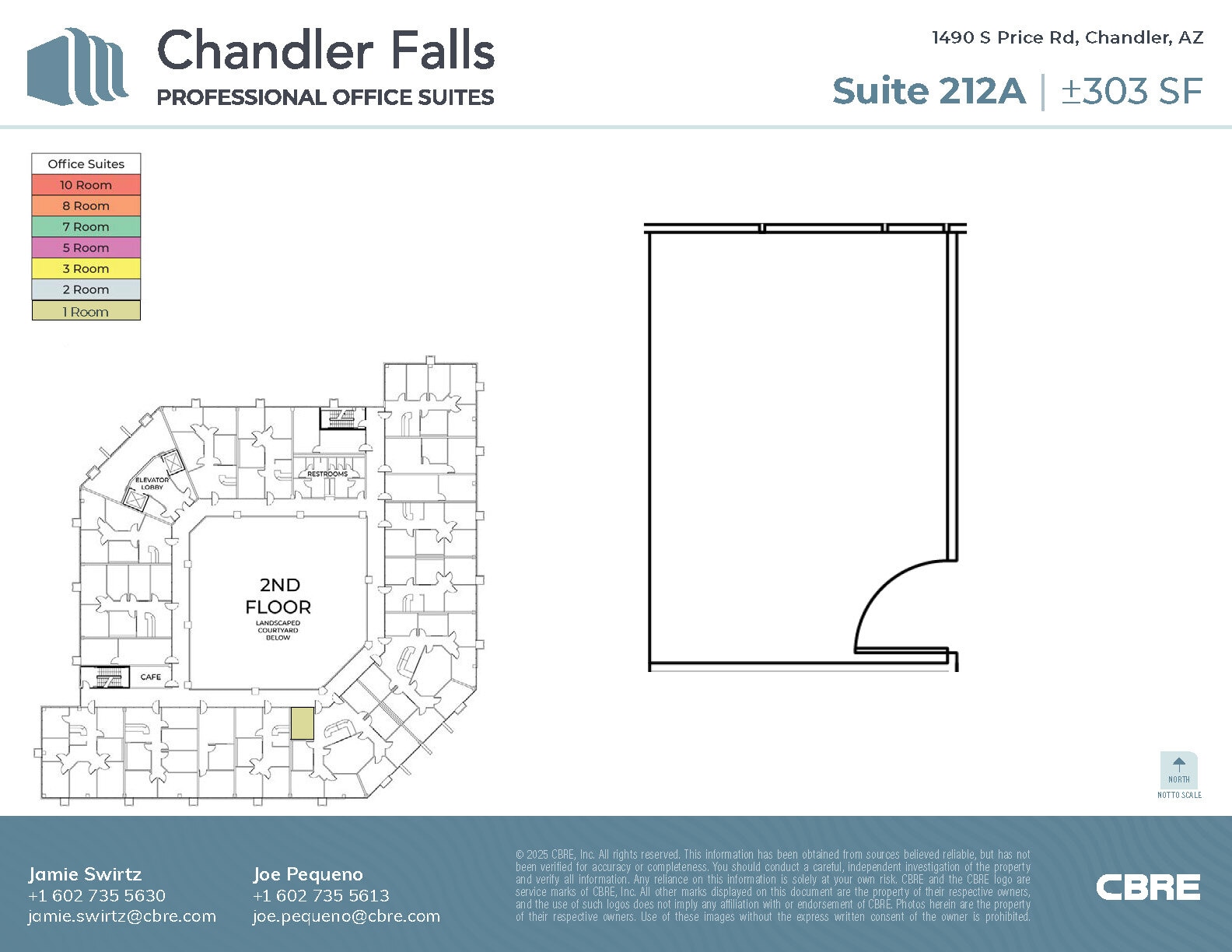 1490 S Price Rd, Chandler, AZ à louer Plan d’étage– Image 1 sur 2