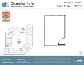 1490 S Price Rd, Chandler, AZ à louer Plan d’étage– Image 1 sur 2