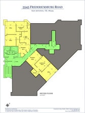 5545 Fredericksburg Rd, San Antonio, TX à louer Plan d’étage– Image 1 sur 1