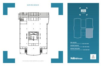 1415 W Diehl Rd, Naperville, IL à louer Plan d’étage– Image 1 sur 1
