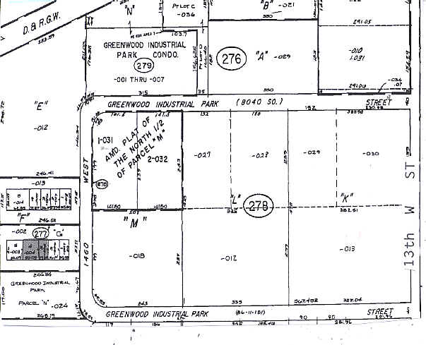 8106 S 1460 W, West Jordan, UT à louer - Plan cadastral – Image 3 sur 5