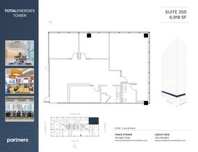 1201 Louisiana St, Houston, TX à louer Plan de site– Image 2 sur 2