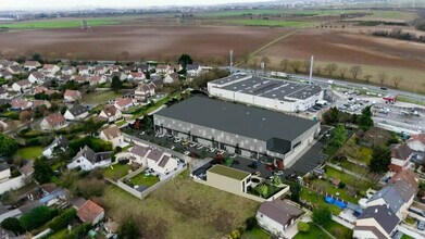 Le Thillay - Vue aérienne  vue de carte - Image1