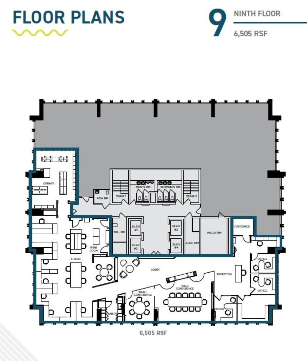 8401 Connecticut Ave, Chevy Chase, MD à vendre Plan d’étage– Image 1 sur 1