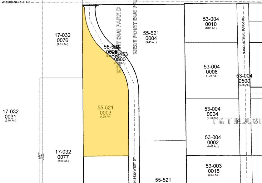 1133-1153 N 1430 W, Orem, UT à louer - Plan cadastral – Image 2 sur 16