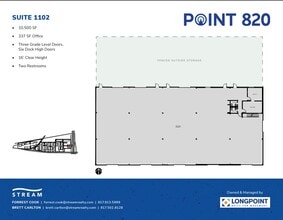5721 E Rosedale St, Fort Worth, TX à louer Plan d’étage– Image 1 sur 1