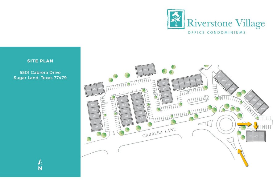 5501 Cabrera Dr, Sugar Land, TX à louer - Plan de site – Image 3 sur 6