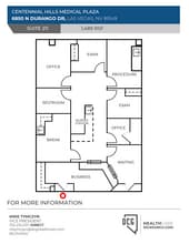 6850 N Durango Dr, Las Vegas, NV à louer Plan d’étage– Image 1 sur 1