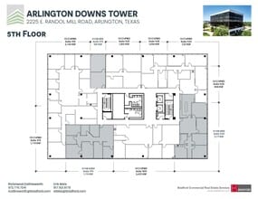 2225 E Randol Mill Rd, Arlington, TX à louer Plan d’étage– Image 1 sur 2