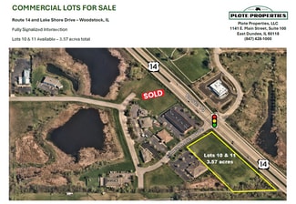 Plus de détails pour Rt 14 & Lake Shore Dr, Woodstock, IL - Terrain à vendre