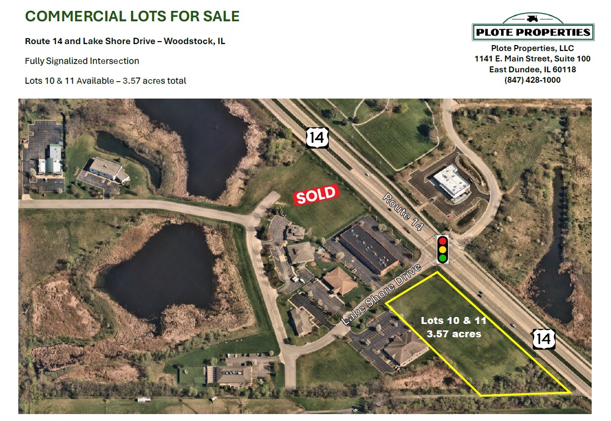 Rt 14 & Lake Shore Dr, Woodstock, IL à vendre Photo principale– Image 1 sur 2