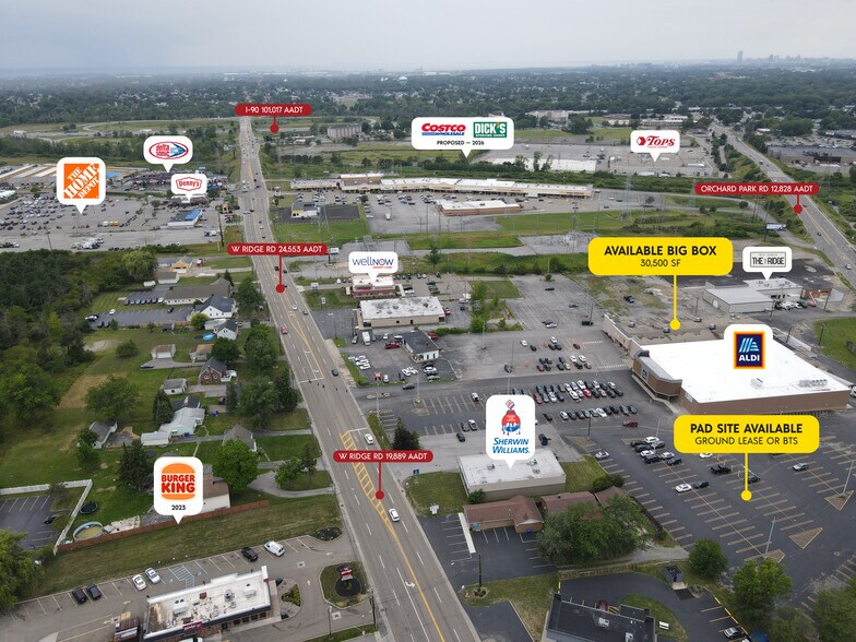 1980 Ridge Rd, West Seneca, NY à louer - Photo de l’immeuble – Image 3 sur 8