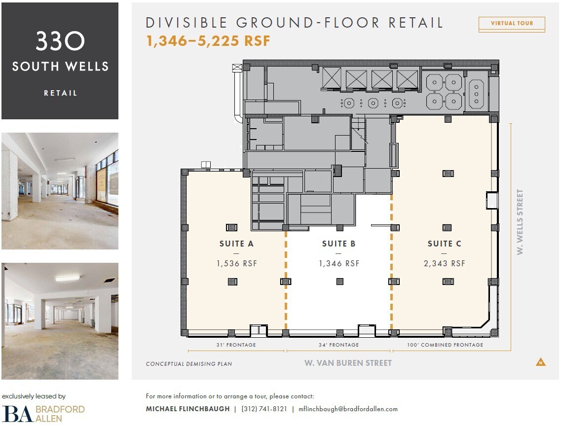 330 S Wells St, Chicago, IL à louer Plan d’étage– Image 1 sur 11