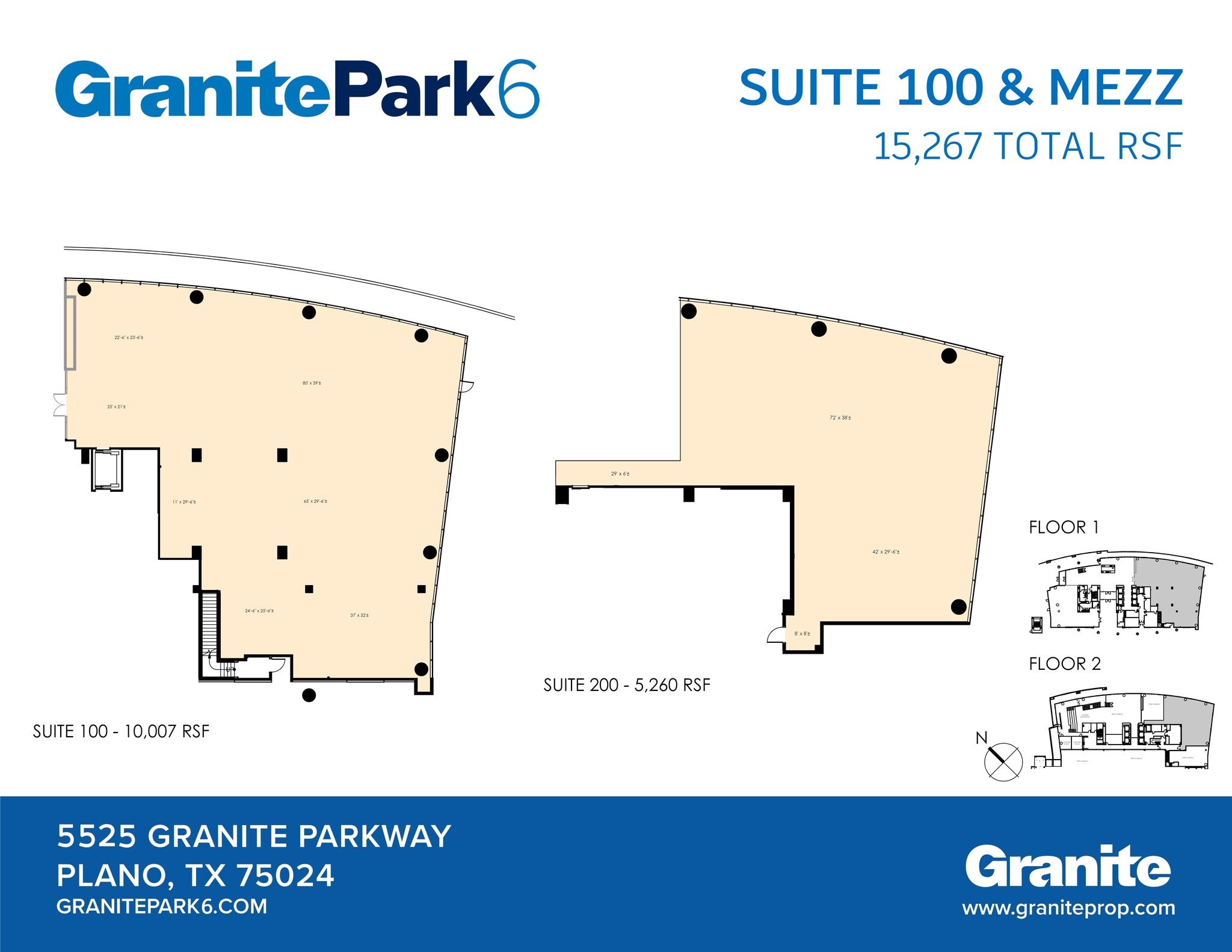 5525 Granite Parkway, Plano, TX à louer Plan de site– Image 1 sur 2