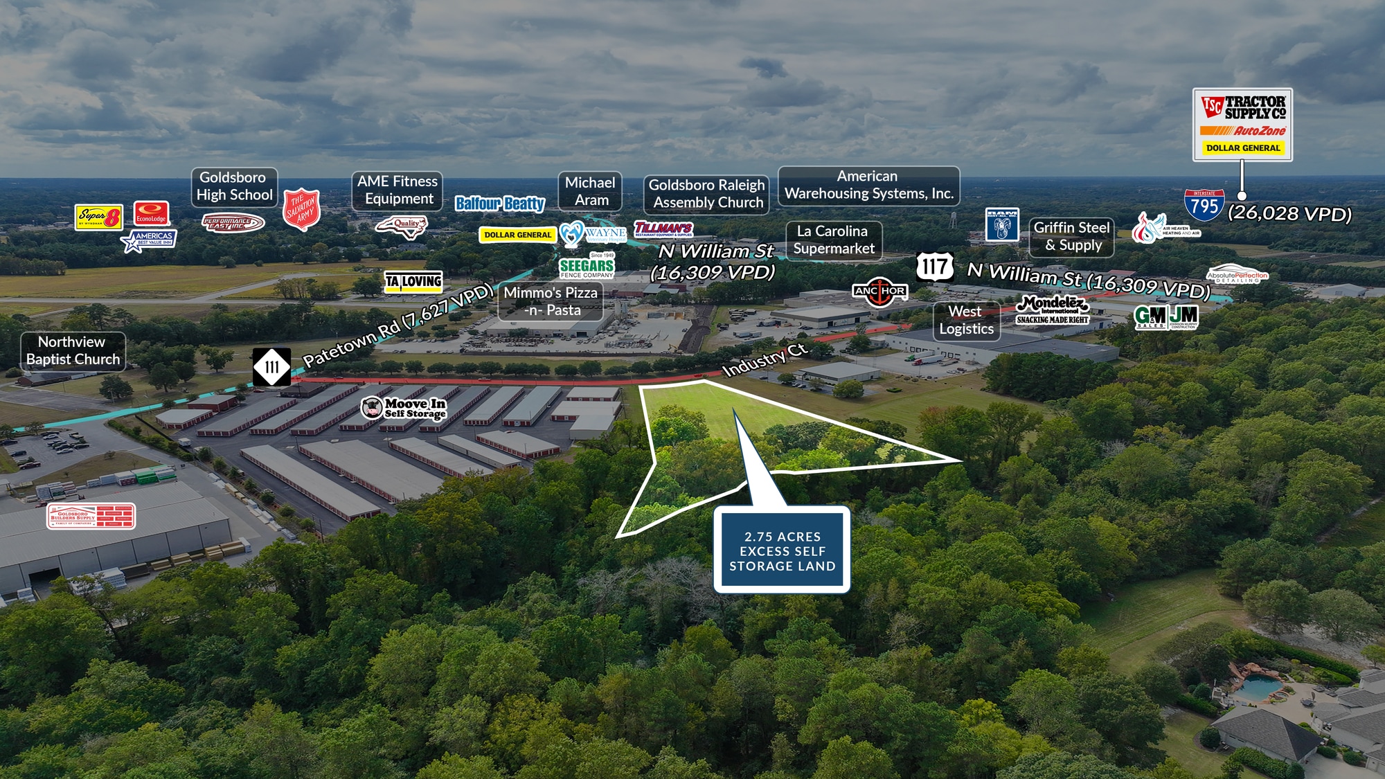 111 Industry Ct, Goldsboro, NC à vendre Photo de l’immeuble– Image 1 sur 7