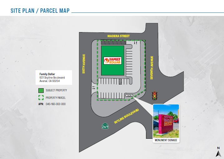 601 Skyline Blvd, Avenal, CA à vendre - Plan de site – Image 2 sur 6