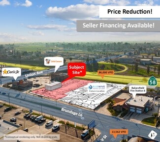 Plus de détails pour Brundage Ln, Bakersfield, CA - Terrain à vendre