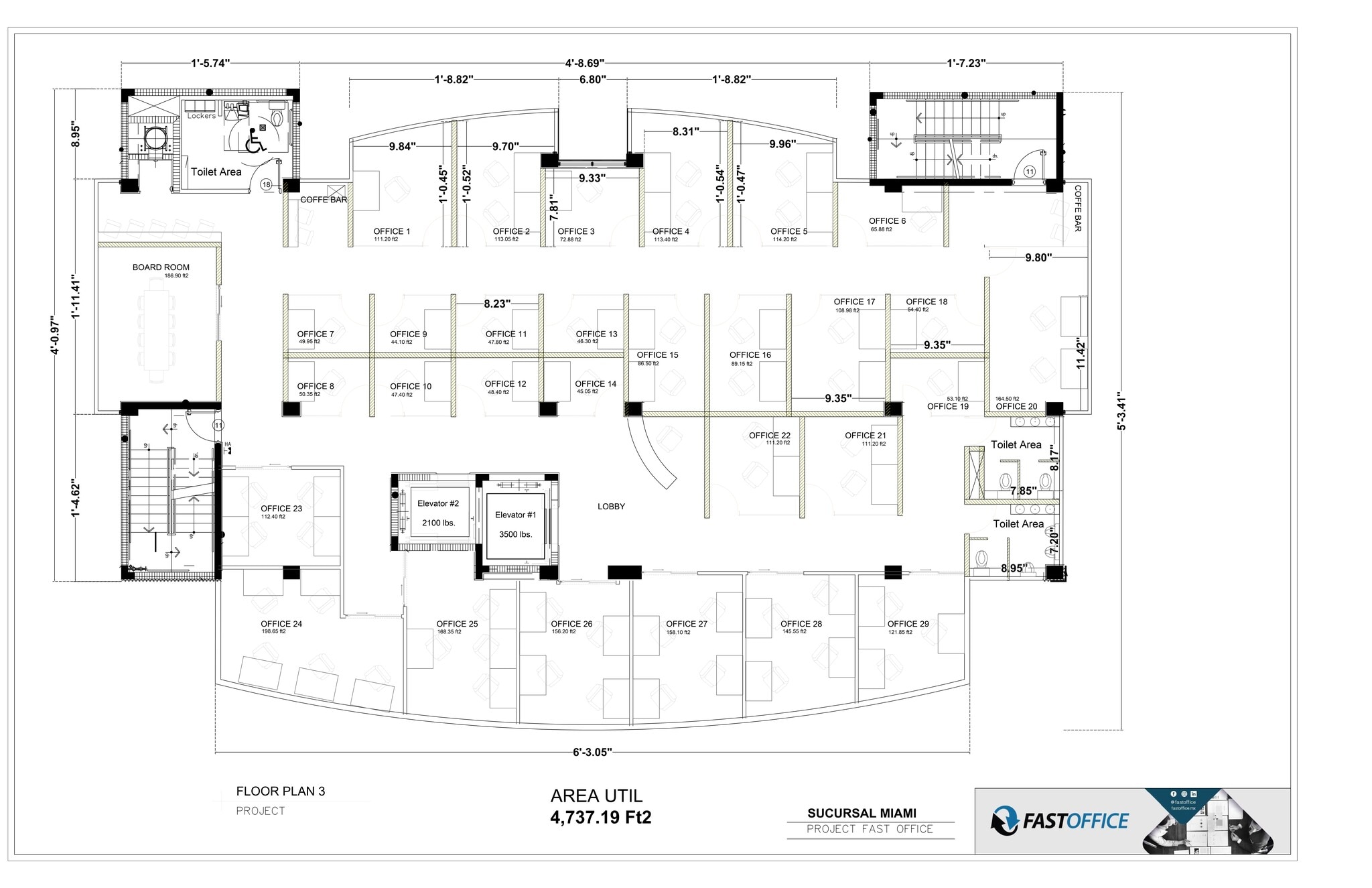 6936 Collins Ave, Miami Beach, FL à louer Plan de site– Image 1 sur 13