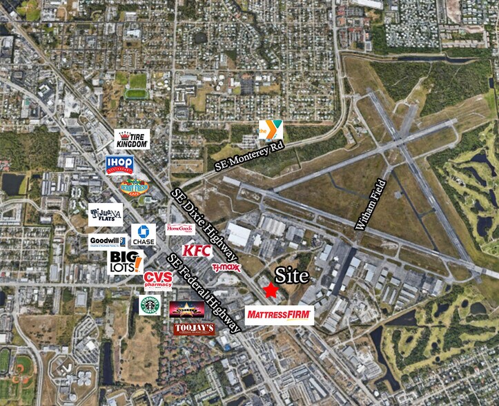 2381-2415 SE Dixie Hwy, Stuart, FL à vendre - Aérien – Image 3 sur 3