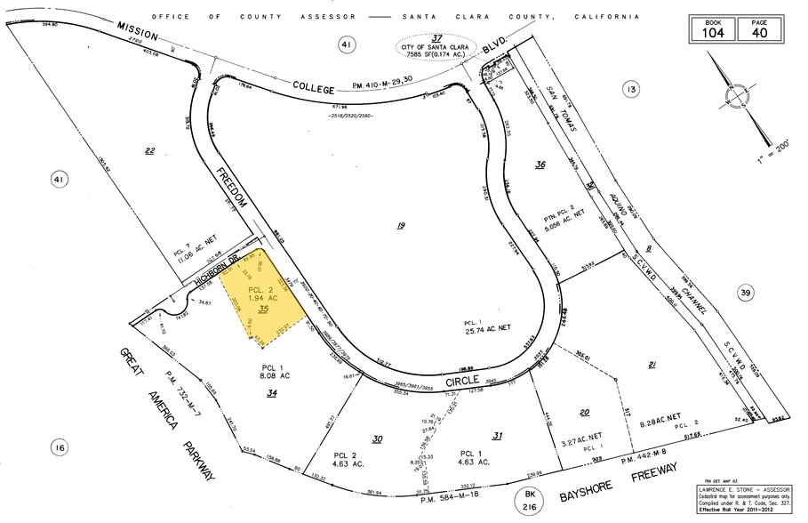 3979 Freedom Cir, Santa Clara, CA à louer - Plan cadastral – Image 2 sur 16