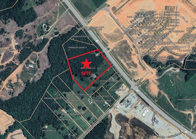 6460 Highway 101, Woodruff, SC à vendre - Photo principale – Image 1 sur 4