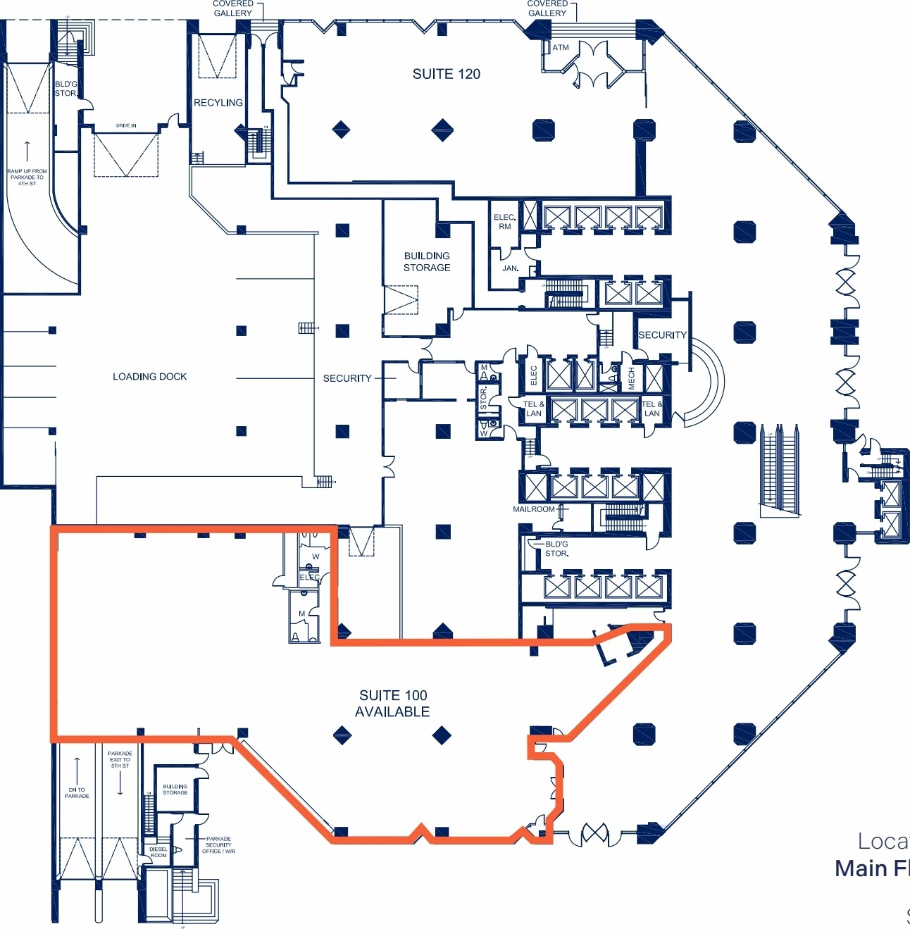 411 1st St SE, Calgary, AB à louer Plan d’étage– Image 1 sur 1