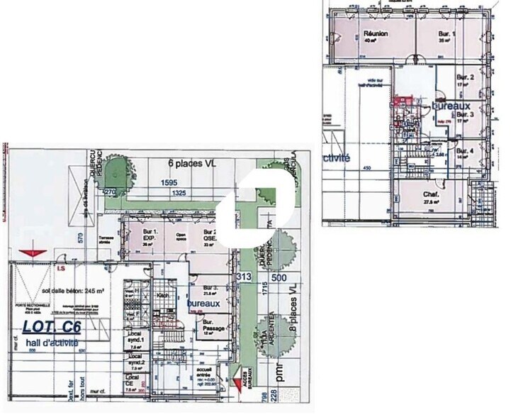 5 Rue De Lombardie, Saint-Priest à louer - Plan d’étage – Image 2 sur 2