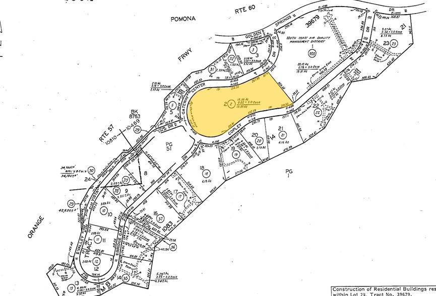 21680 Gateway Center Dr, Diamond Bar, CA à louer - Plan cadastral – Image 2 sur 29