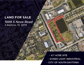 Plus de détails pour 1999 S Nova Rd, South Daytona, FL - Terrain à vendre