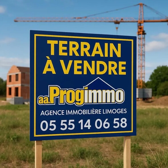 Terrain dans Limoges à vendre - Photo de la construction – Image 1 sur 1